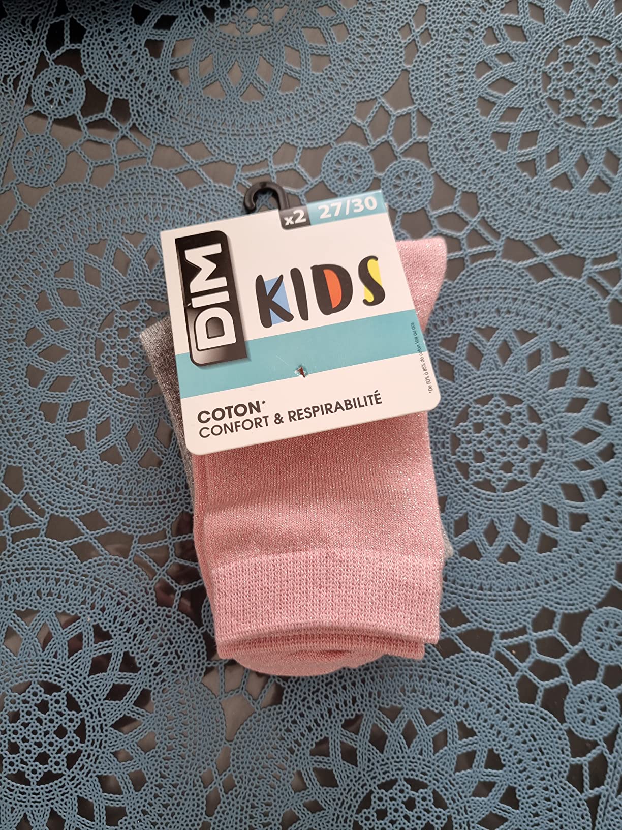 Dim calzini bambina lurex cotone medi