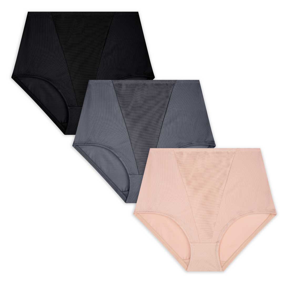 René Rofé High Waist slip vita alta 3 pezzi contenitivi