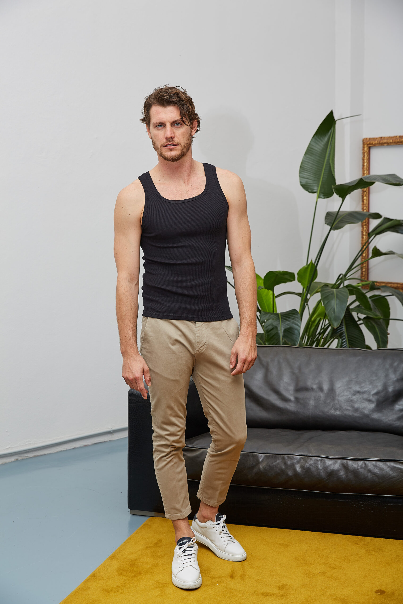 Sublyme Color Ribs Canotta Uomo Costina SS/26 cotone