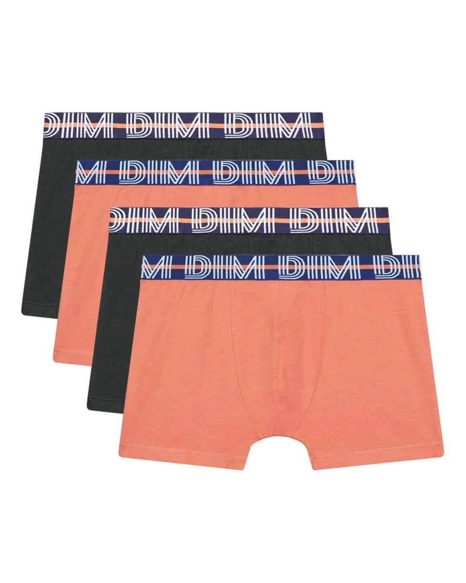 DIM Eco Boxer Bambino x4 10 Anni Cotone Elasticizzato