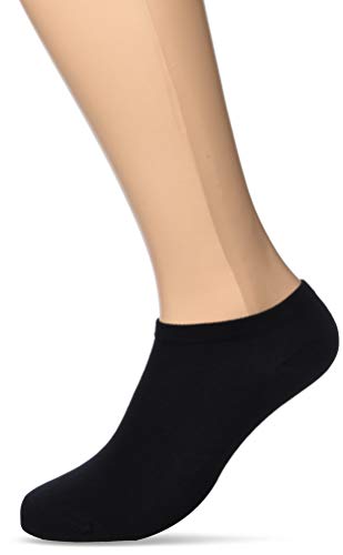 Dim Cotton Calzini Donna Corti Neri x2 Cotone