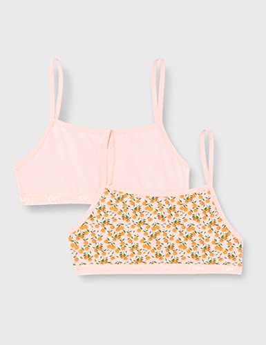 Dim Les Pockets Reggiseno Bambina Clementine Rosa x2 Cotone