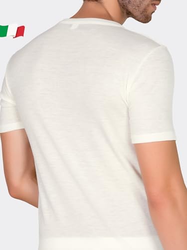 Egi 471 Maglia Intima Uomo Lana Girocollo M