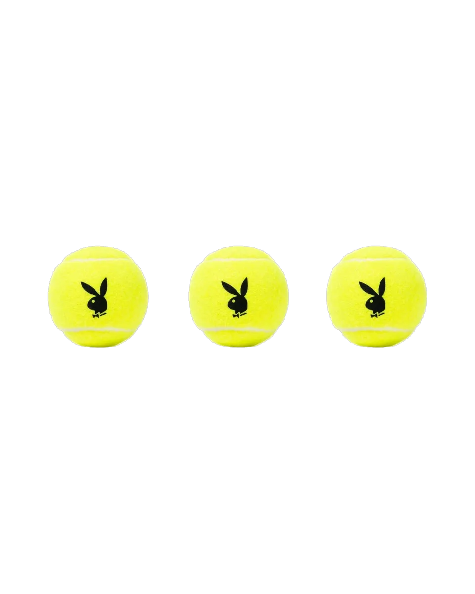 Playboy Rabbit Head palline da tennis 3 pezzi con logo