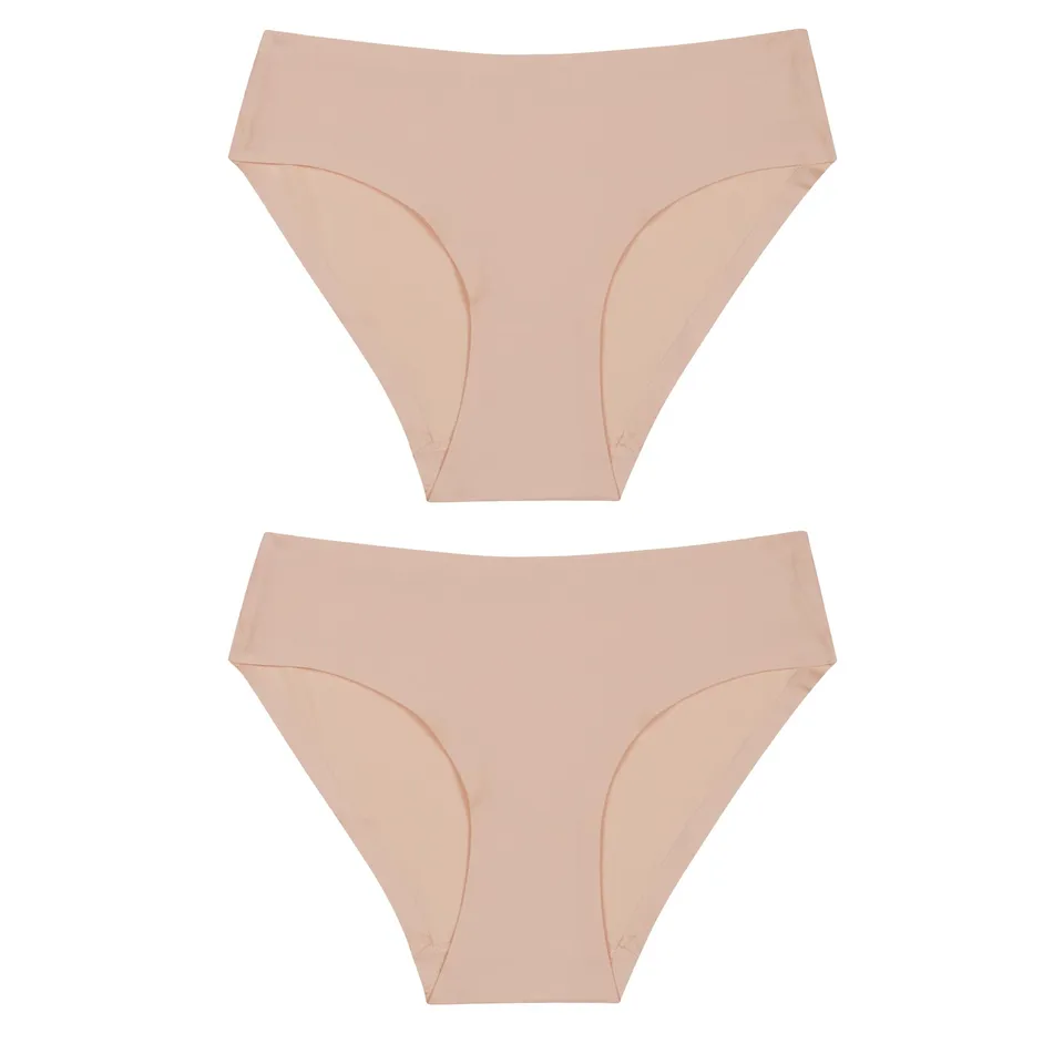 DIM Invisible bikini bambina senza cuciture x2