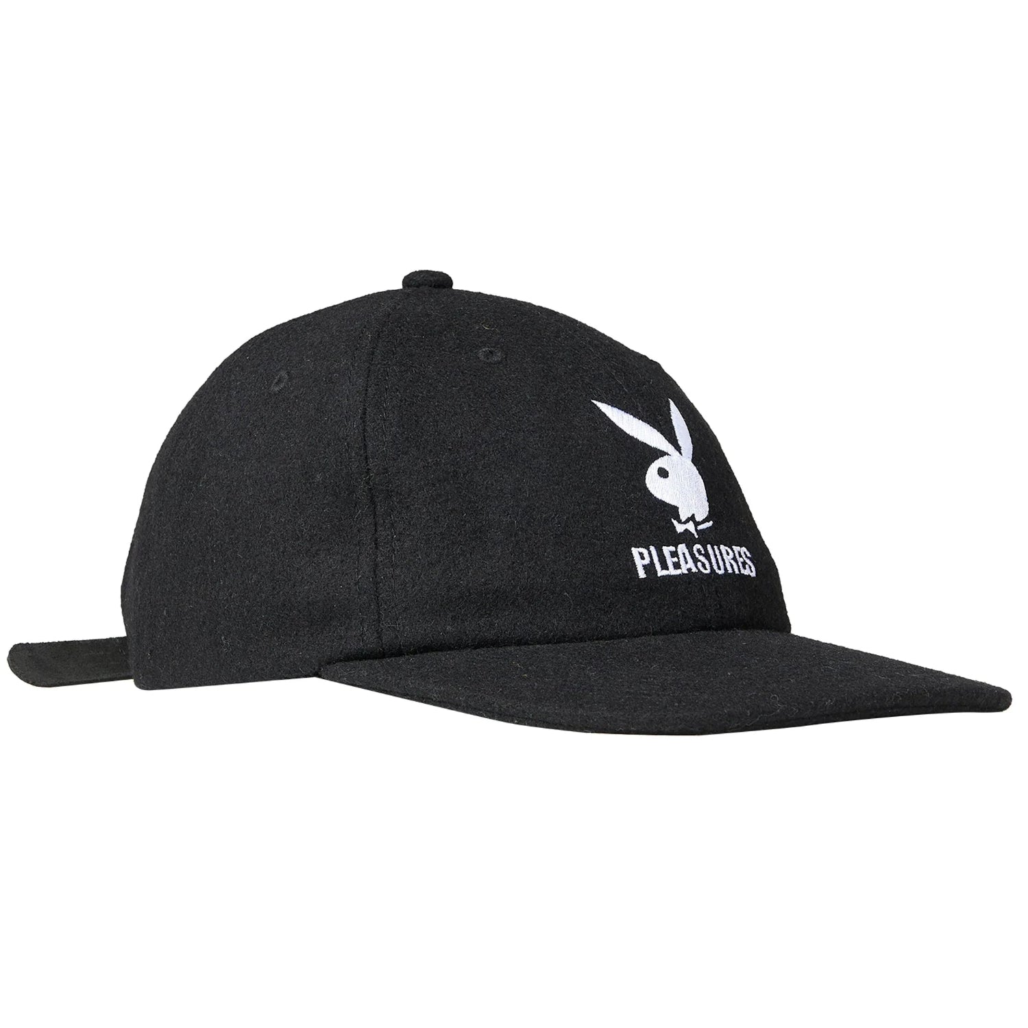 Playboy Pleasures Wool Strapback cappellino nero lana