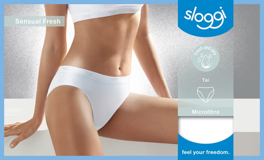 sloggi Sensual Fresh Tai Slip Donna Nero 46