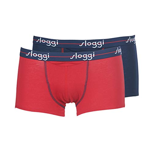 Sloggi Men Basic Slip Uomo 2 Pezzi Cotone Bianco