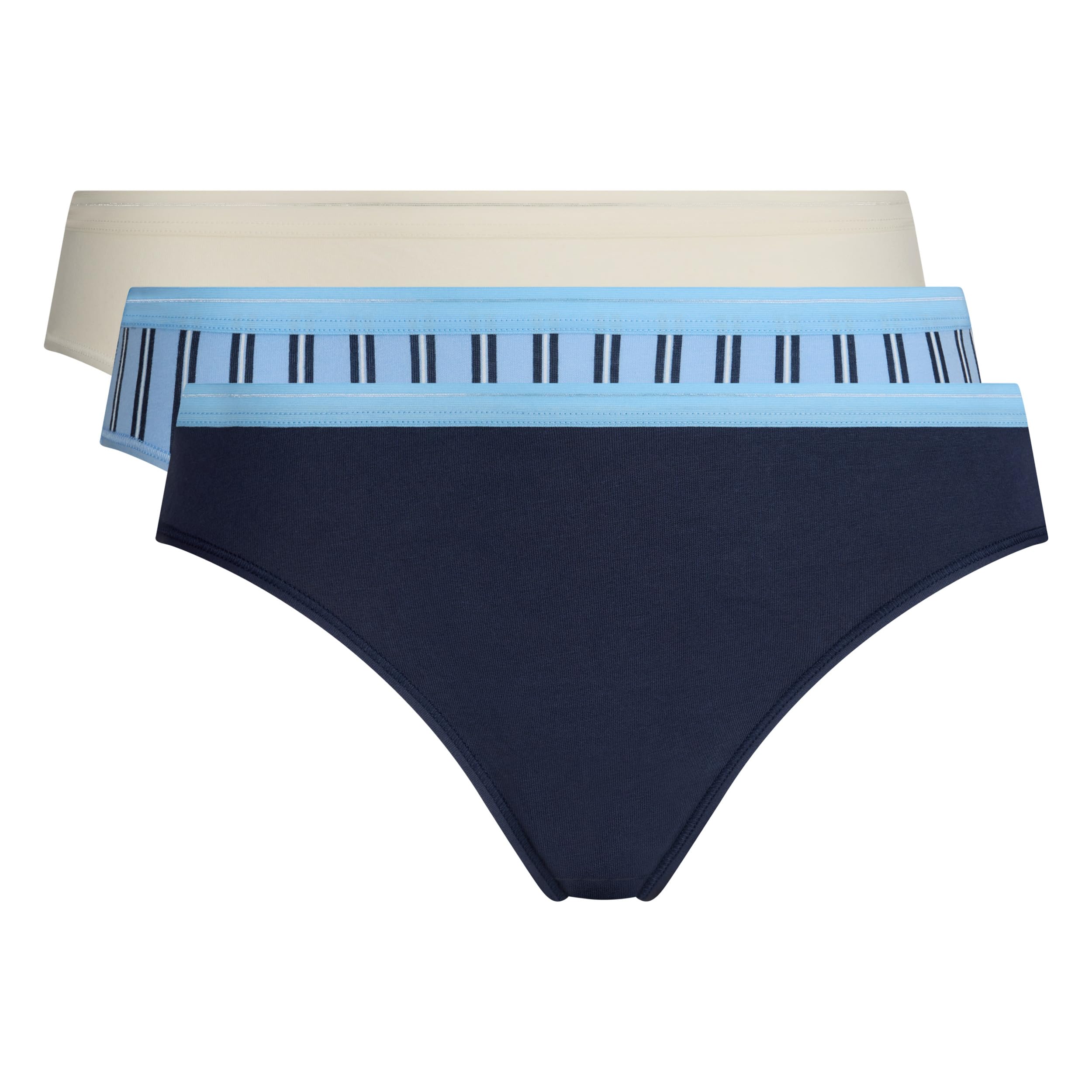DIM Ines de la Fressange Slip Donna Cotone x3 Assortiti