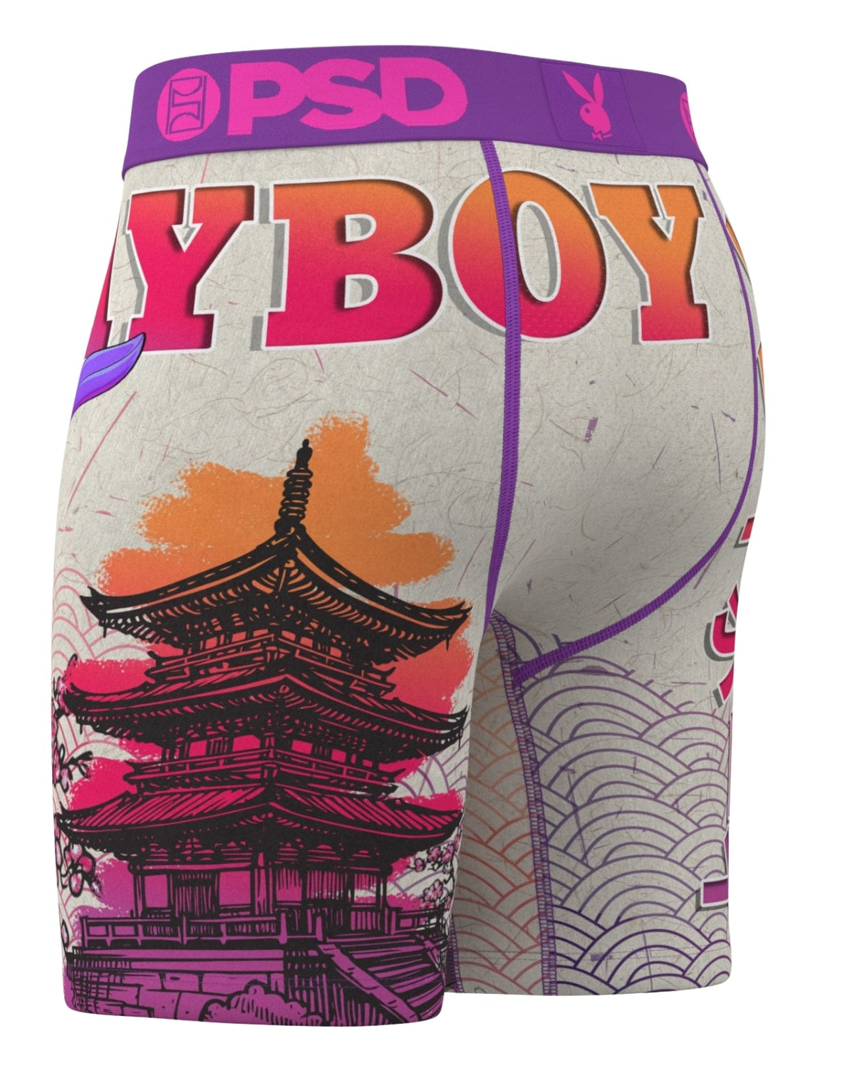 Playboy x PSD Rising Sun boxer uomo multicolor elasticizzato