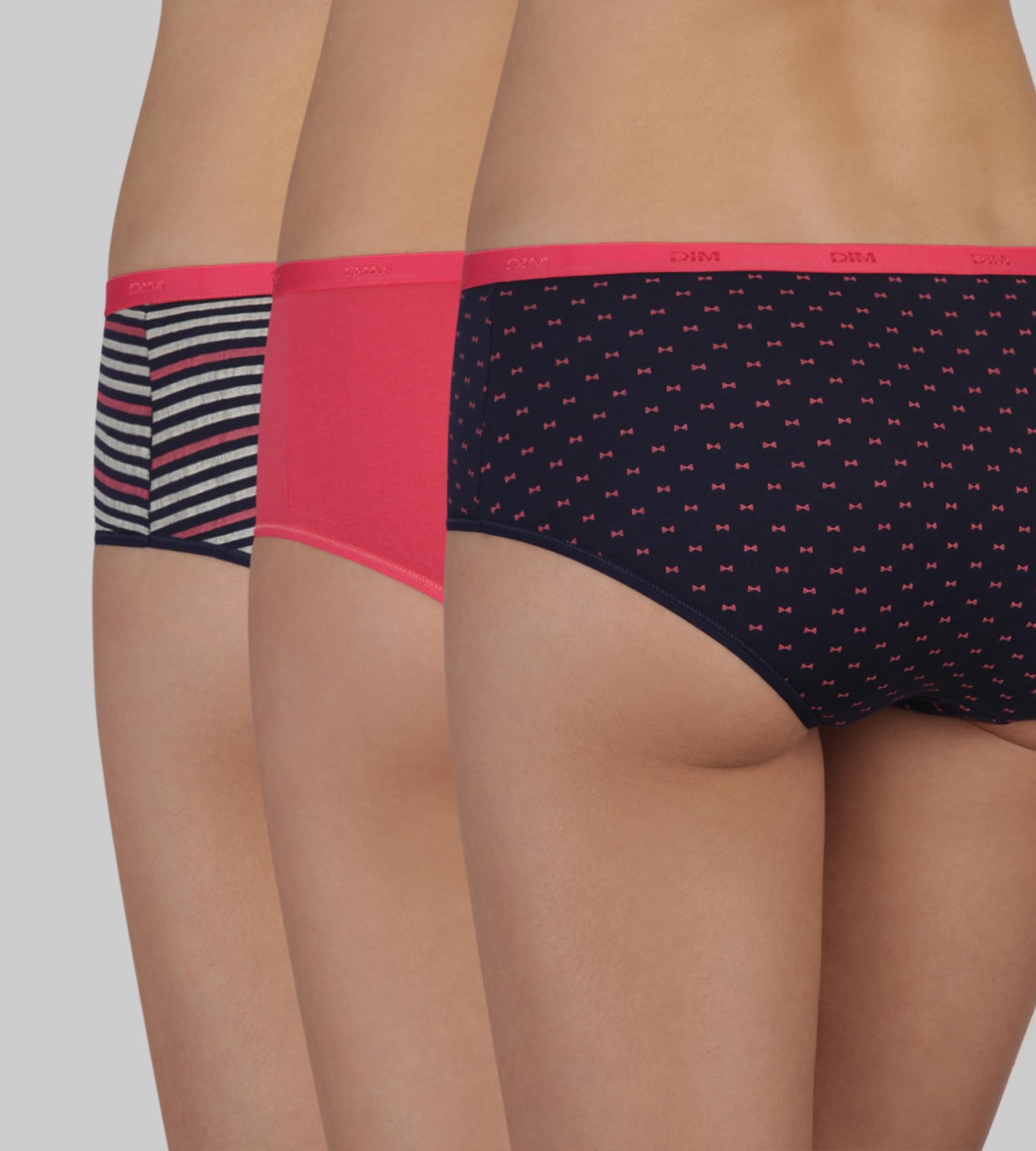 DIM Les Pockets culotte donna x3 cotone elasticizzato