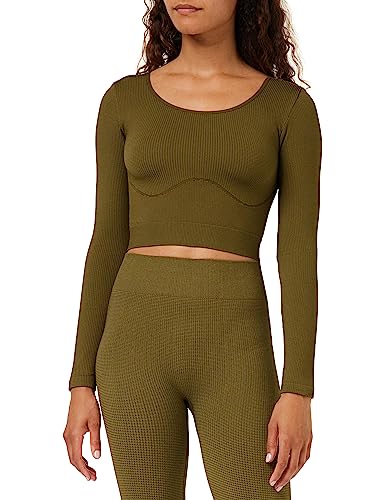 Sloggi Ever Infused Cbd Crop Top LS Donna M manica lunga
