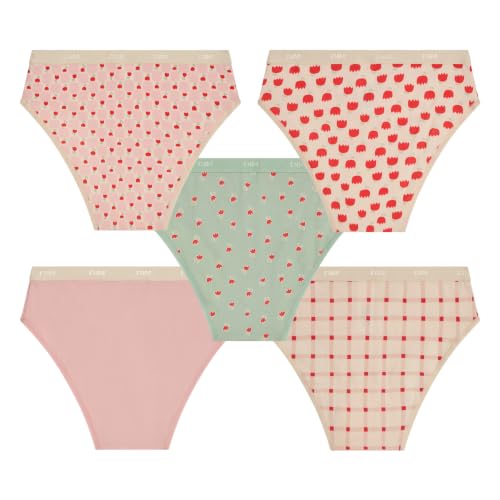 DIM Les Pockets Slip Bambina Cotone x5 Multicolor