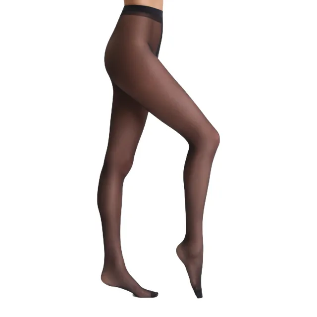 DIM Diam's collant modellante nero XL trasparente