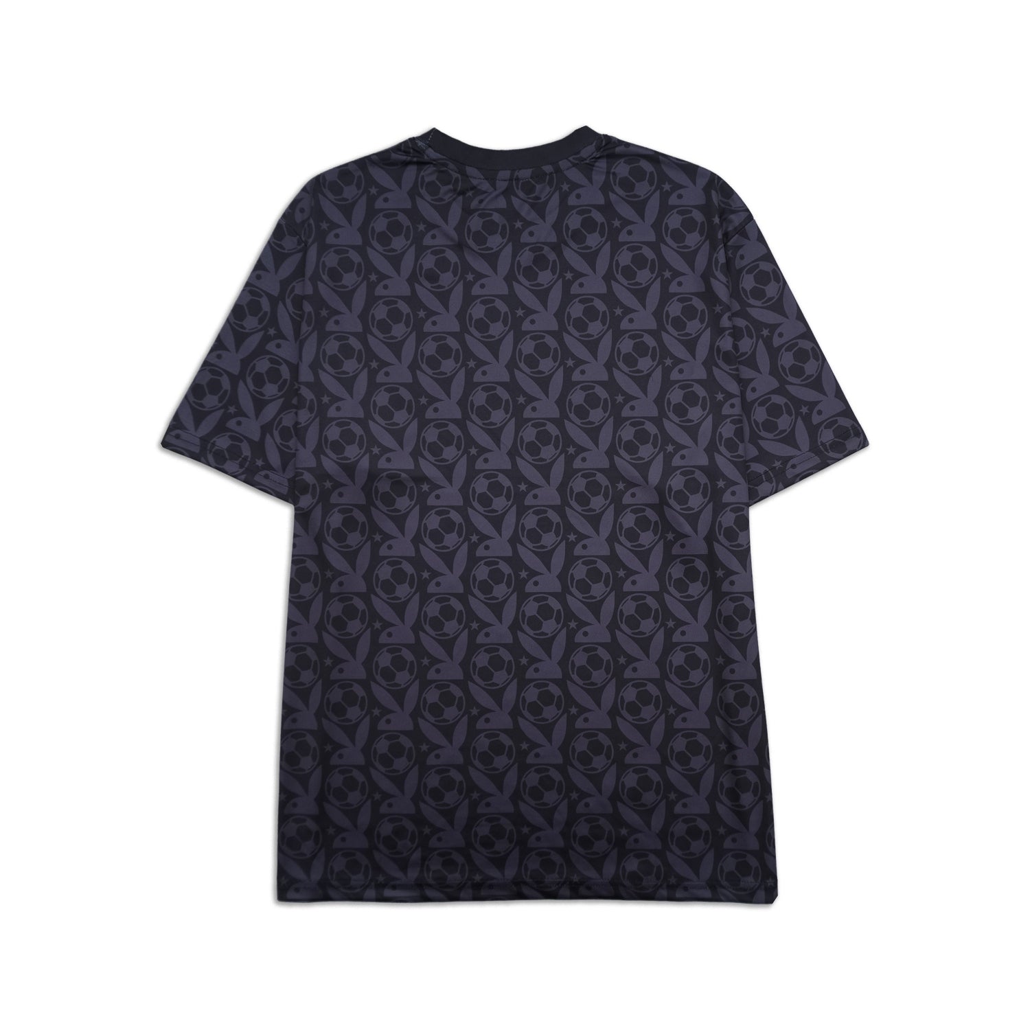 Playboy Monogram 53 Maglia Nera in Poliestere
