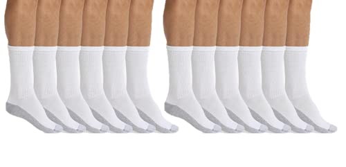 DIM Ecodim calze uomo bianche 40/45 x12 cotone