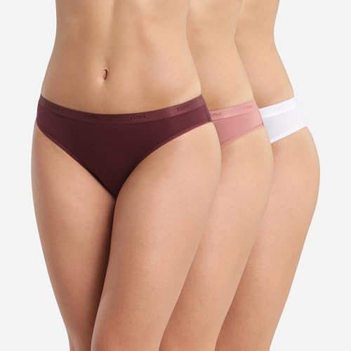 DIM Les Pockets Ecodim Slip Donna x3 Cotone Piatti