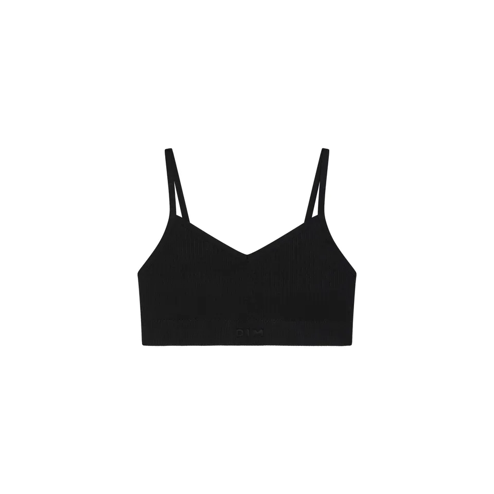 DIM Senza Fili Slip Bambina Nero x1 Senza Cuciture