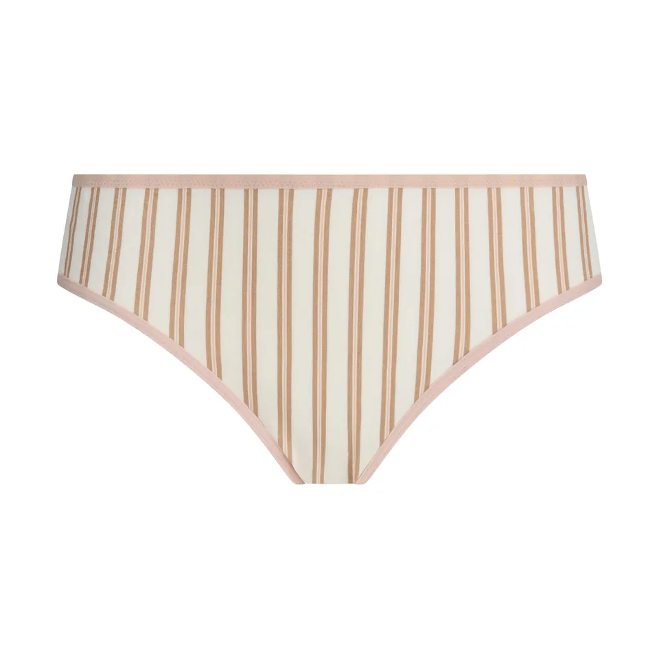 DIM tanga donna cotone invisibile seconda pelle blu