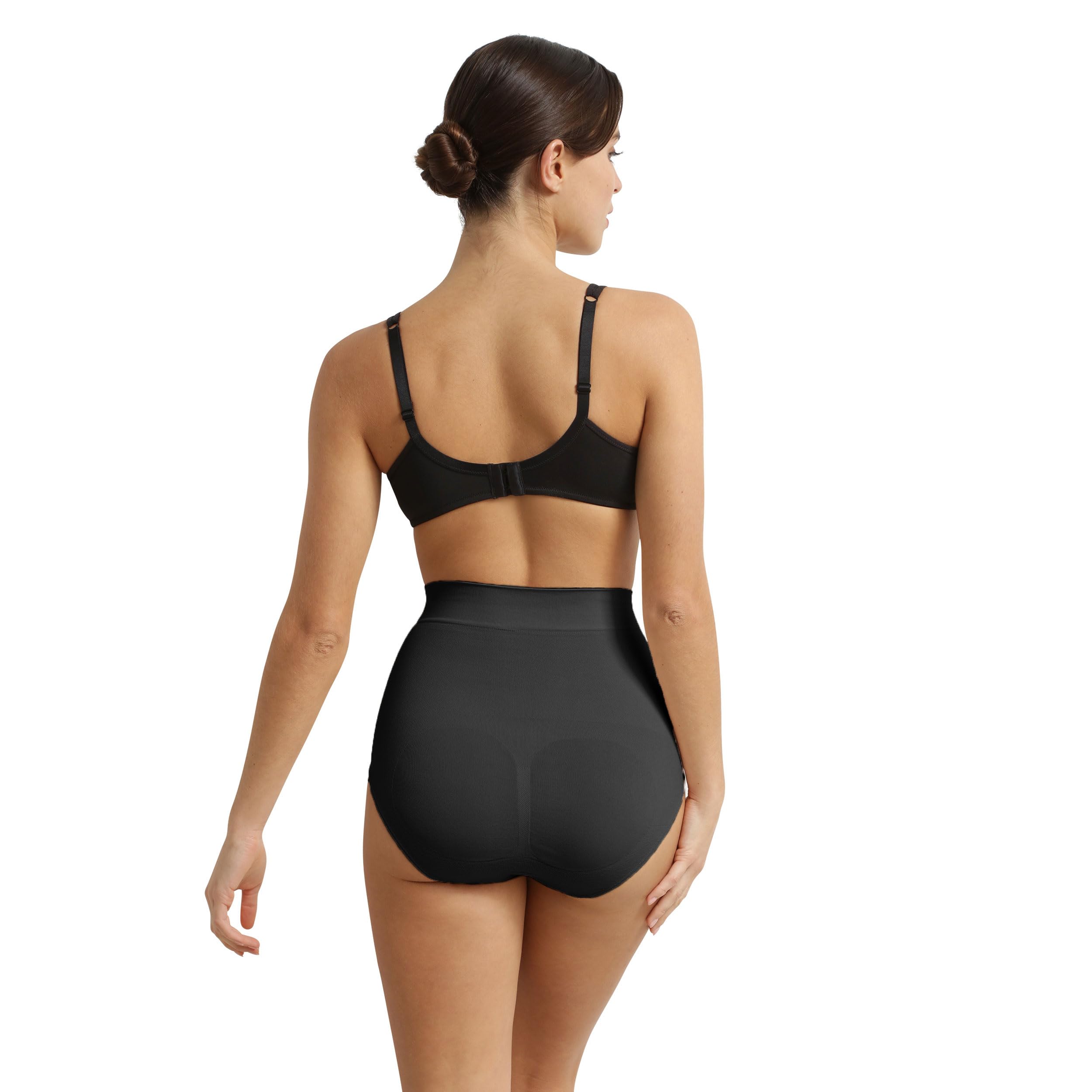 DIM Seconde Peau Slip Donna S nero modellante