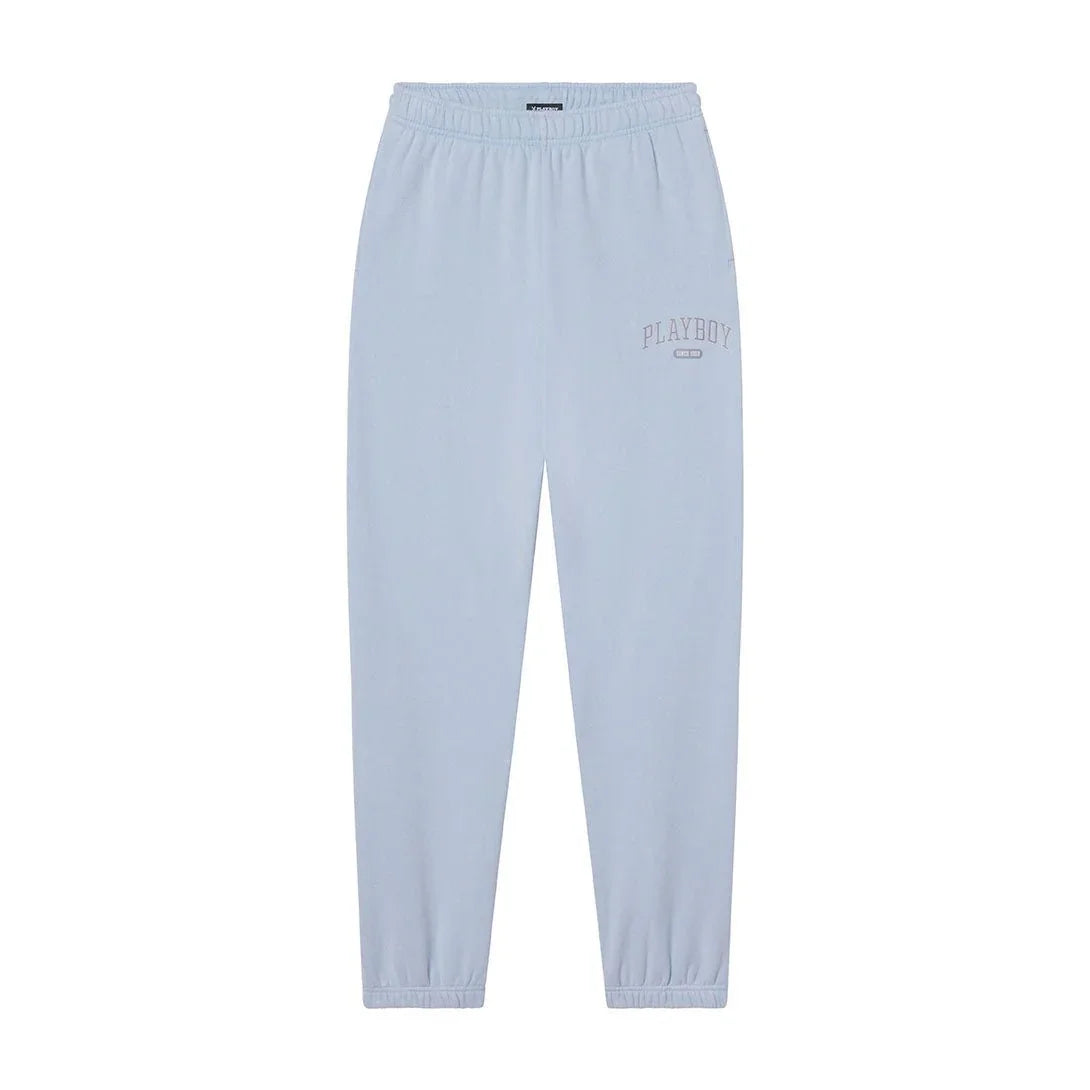 Playboy Since 1953 pantalone tuta grigio vita alta
