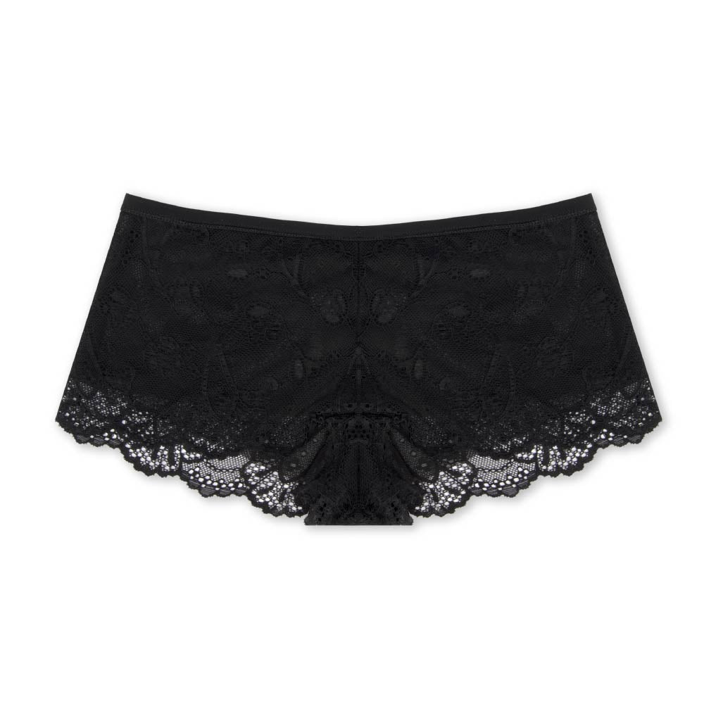 René Rofé Red Carpet Ready boyleg in pizzo nero M cotone