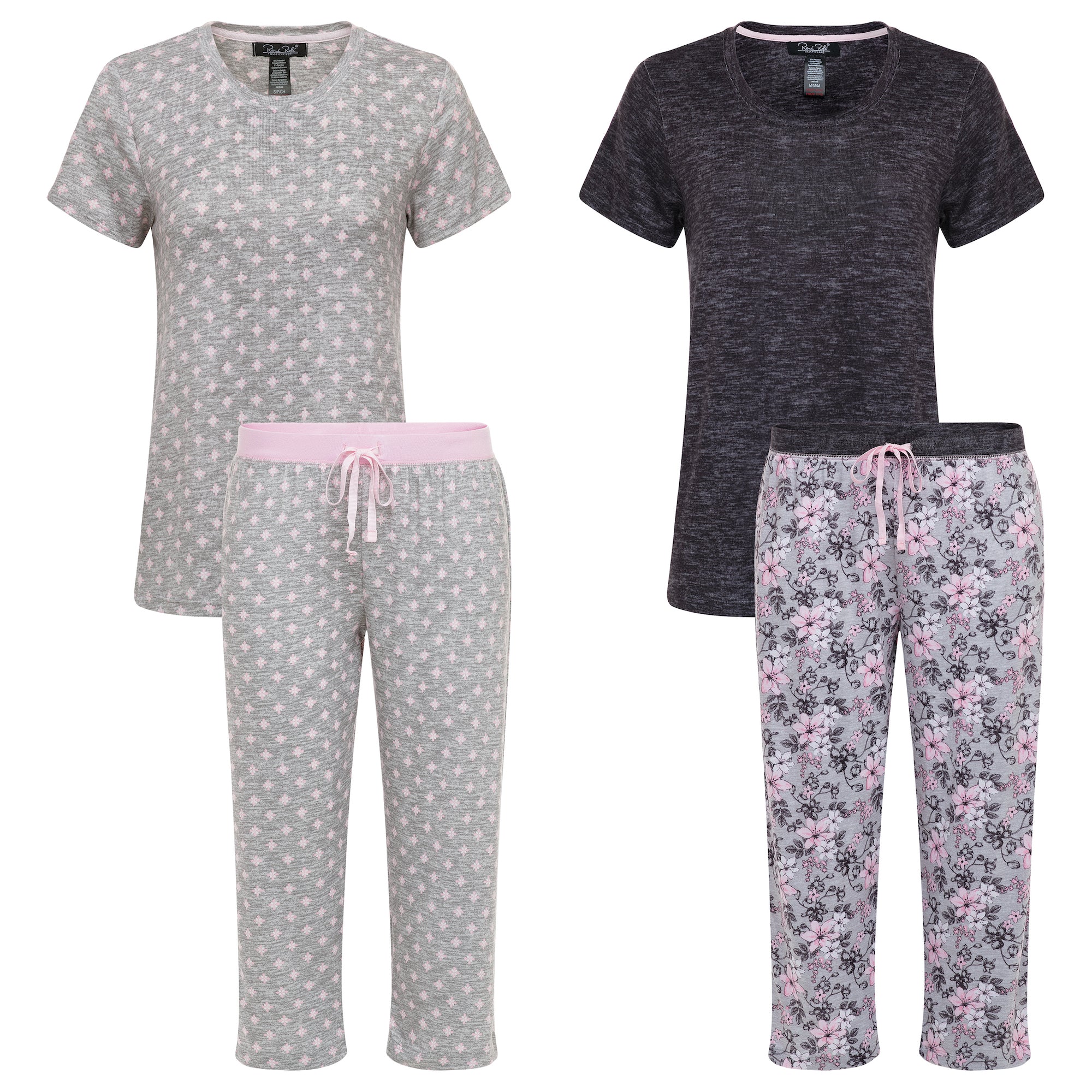 René Rofé Hacci Set Pigiama Capri 2 Pezzi leggero