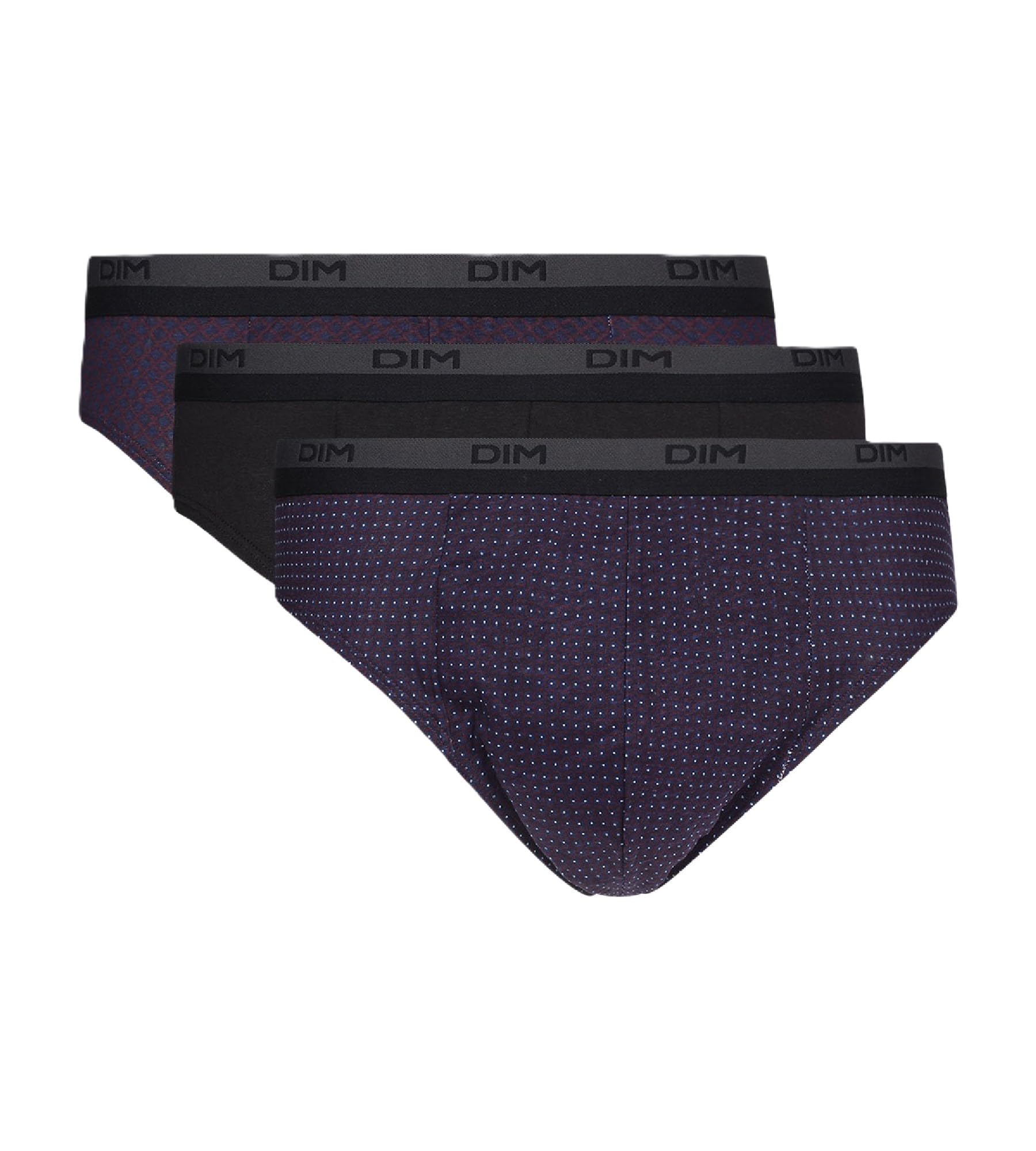 DIM Boxer Uomo Cotone 3 Pezzi Colorati Comfort