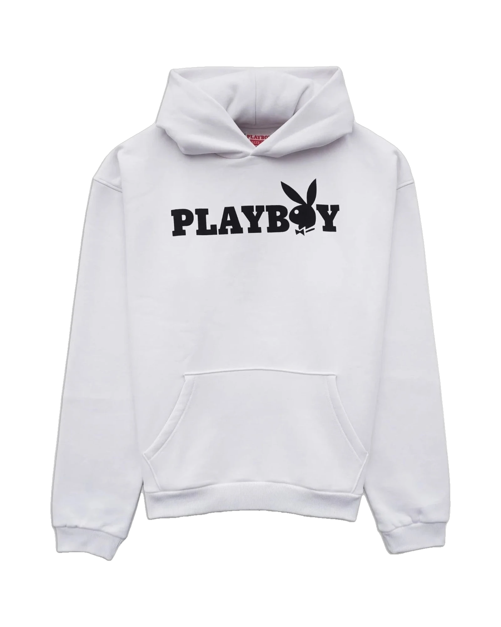 Playboy Masthead felpa cappuccio nera unisex fleece