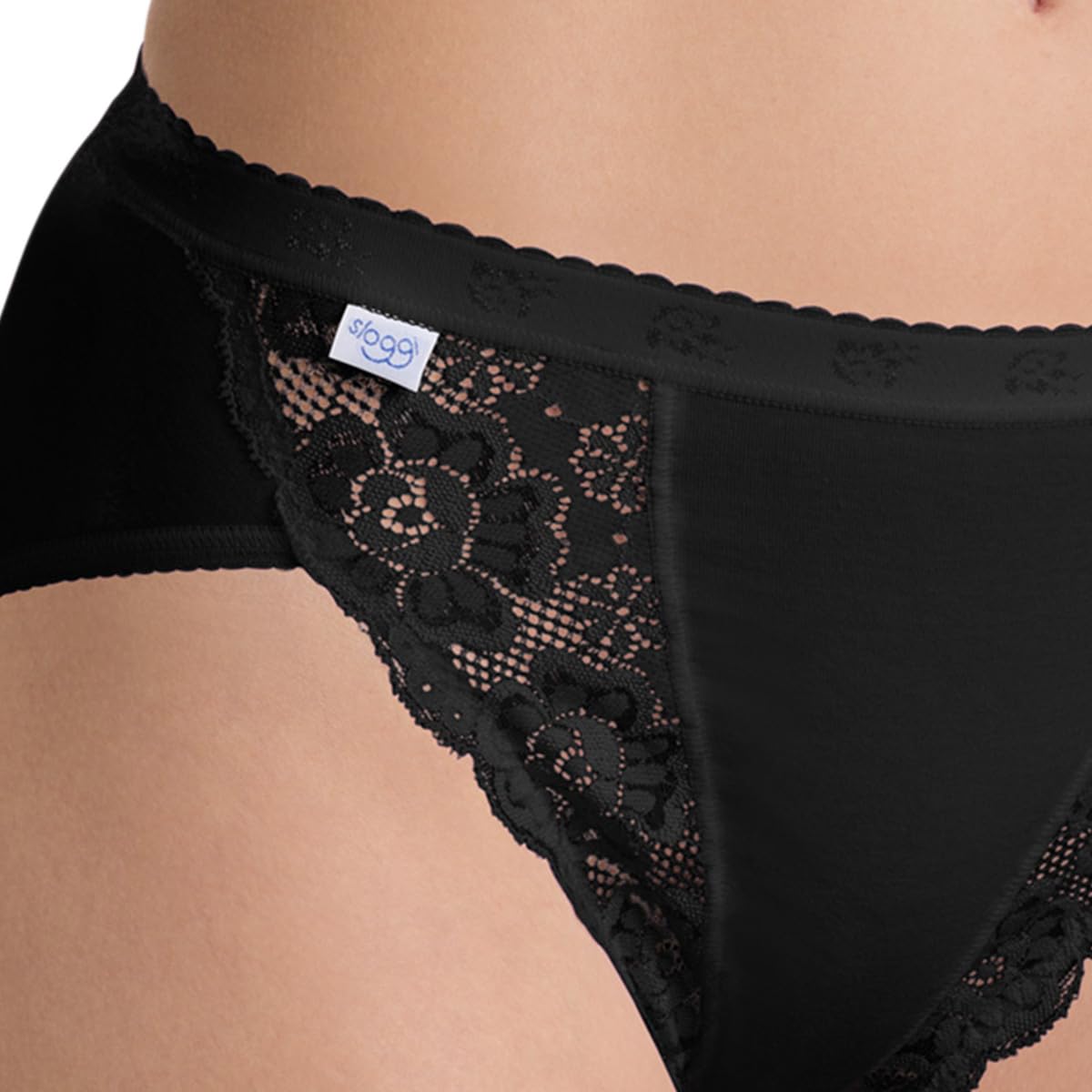 Sloggi Chic Tai slip donna bianco 4 pezzi taglia 48