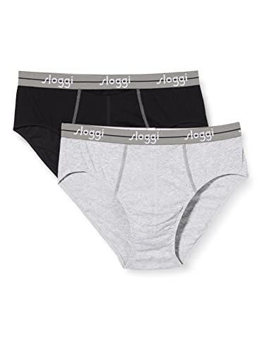 Sloggi Men Start Ho Midi C2P boxer uomo x2 L grigio