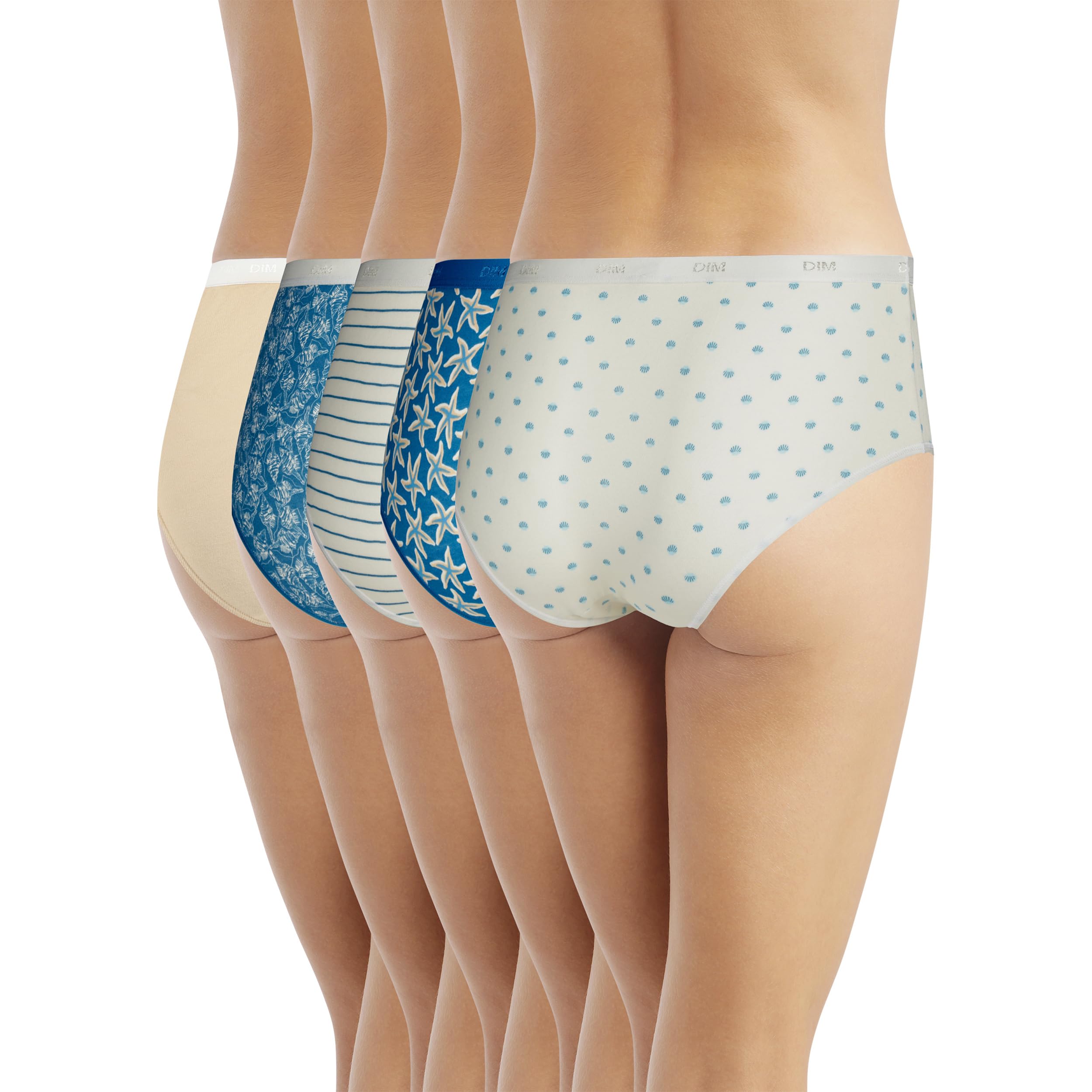 DIM Les Pockets boxer donna x5 cotone elasticizzato
