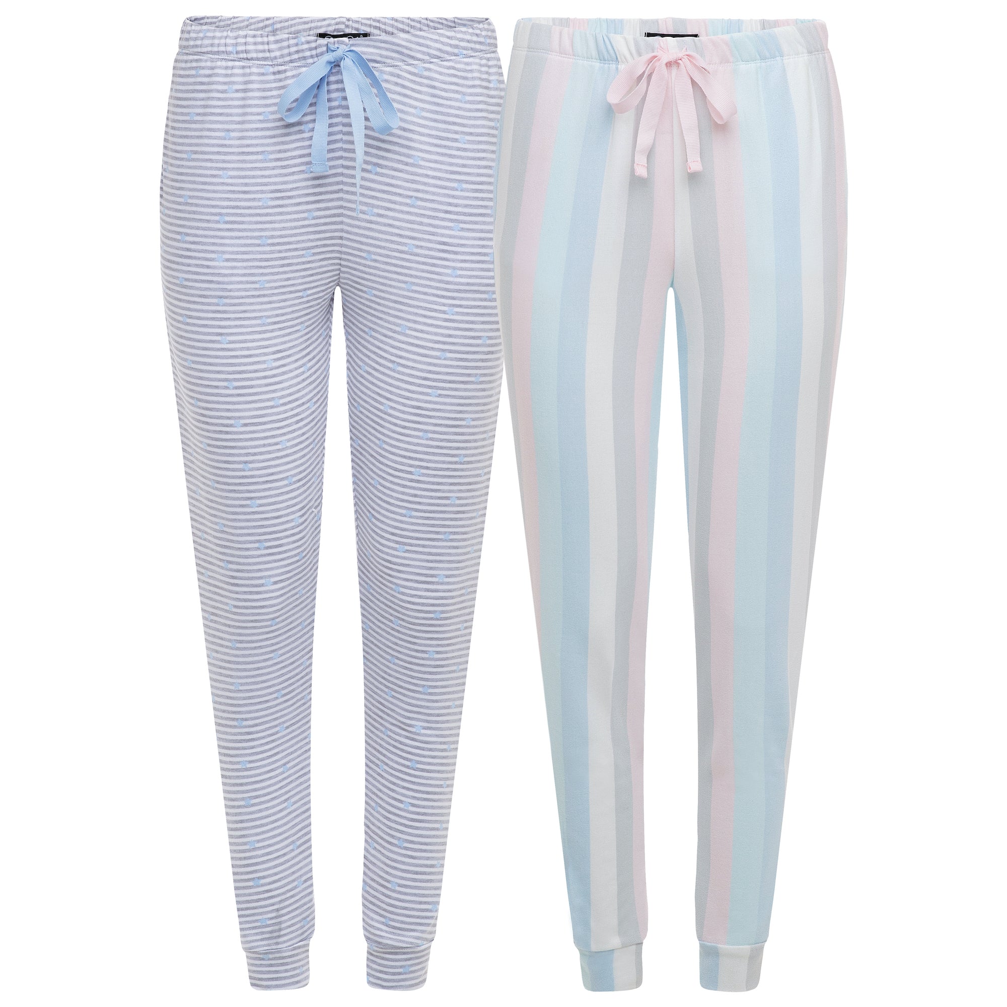 René Rofé Hacci Jogger Pantaloni Pigiama 2 Pezzi Leggeri