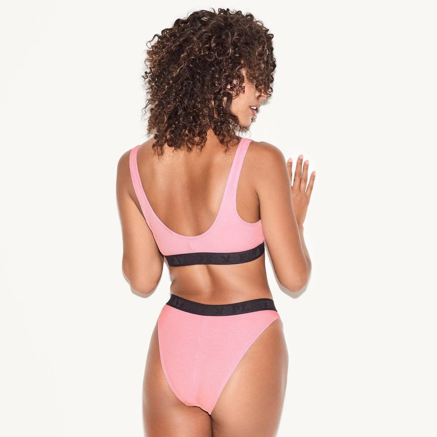 Playboy Essentials Rib Brief slip grigio modal