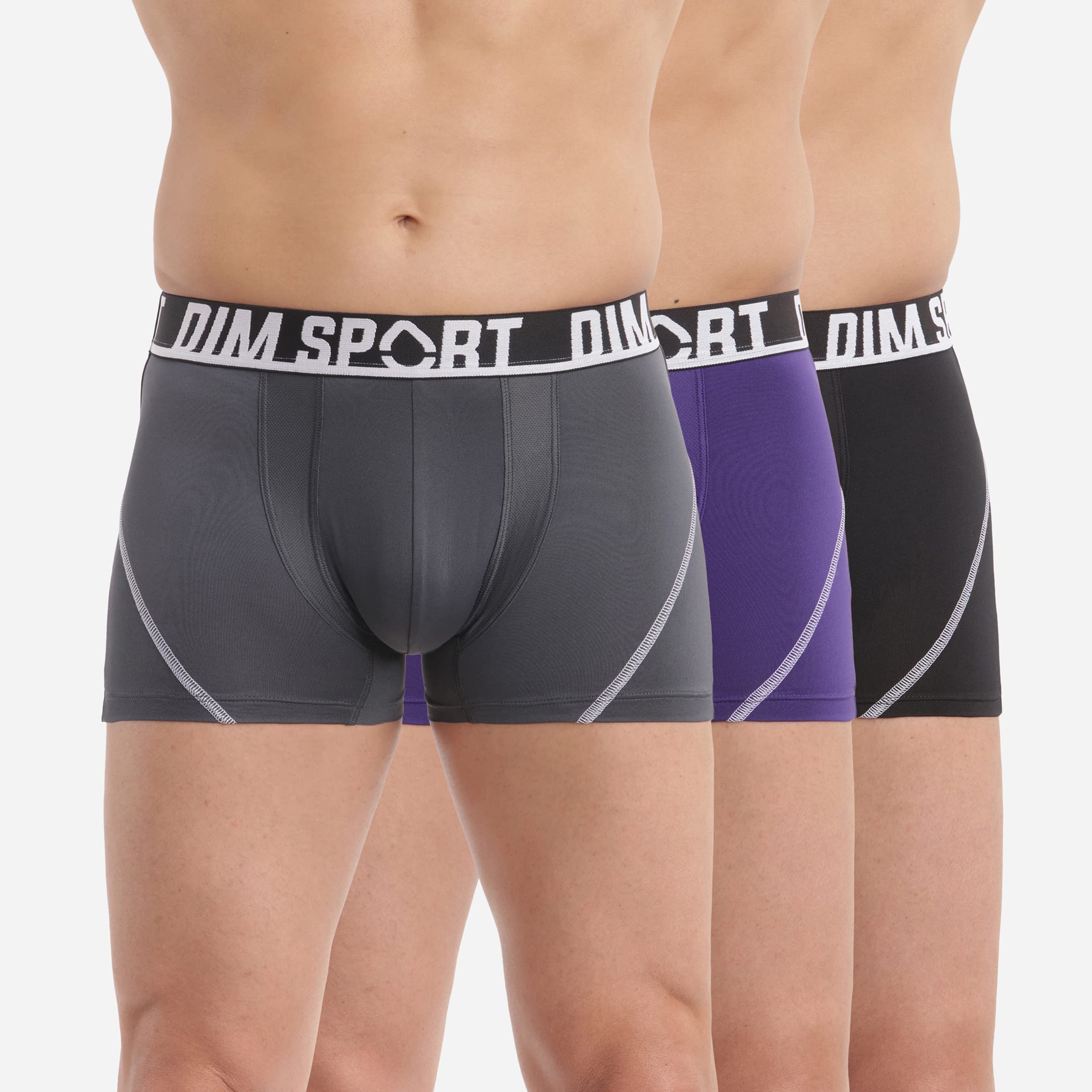 DIM Move Sport Micro Boxer Uomo x3 Termoregolante Nero