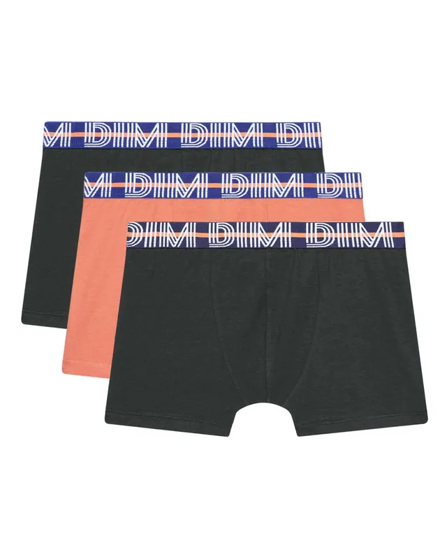 DIM Eco Cotone Boxer Bambino x3 Cotone Elasticizzato