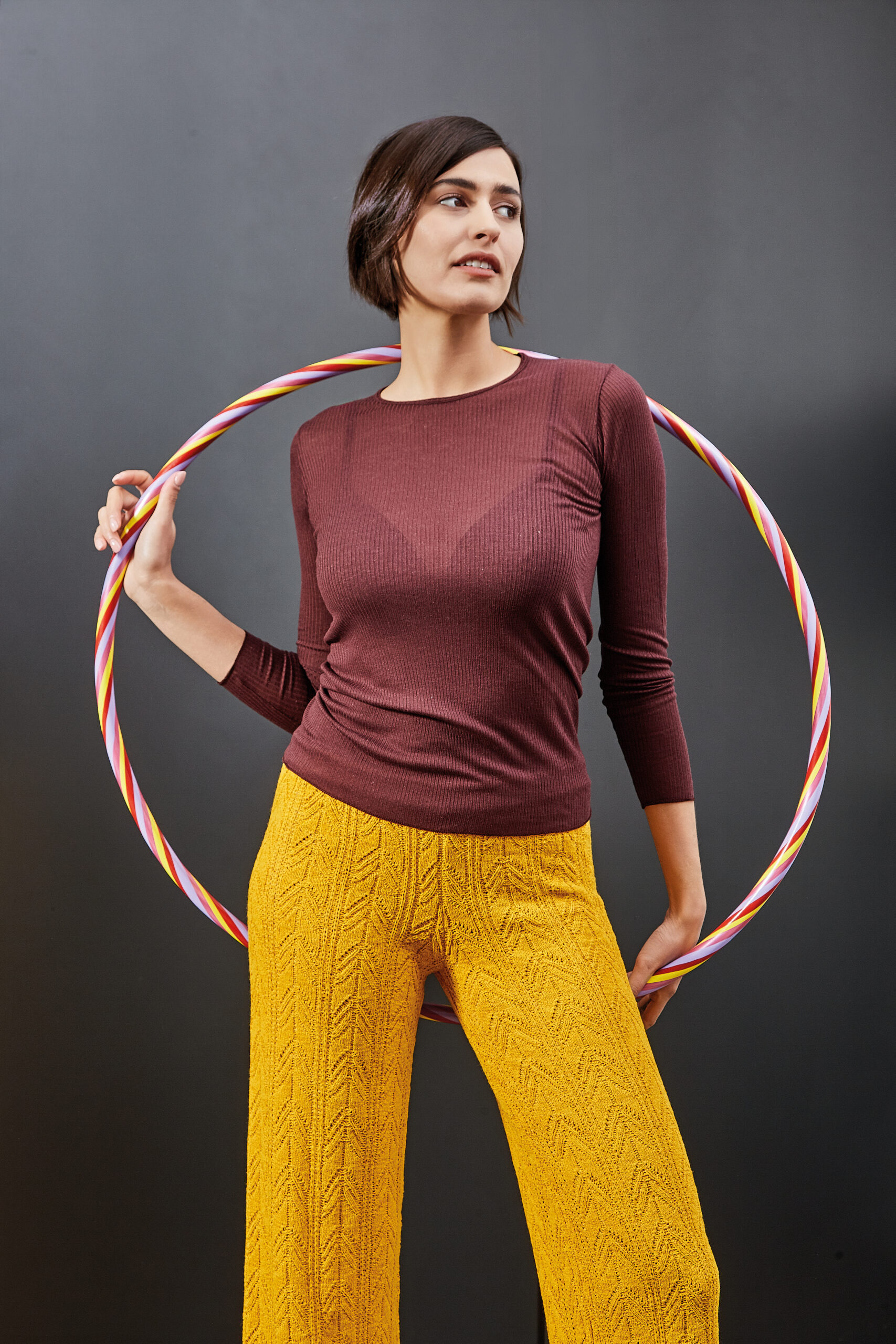 SUBLYME UltraNatural T-Shirt Manica Lunga cashmere