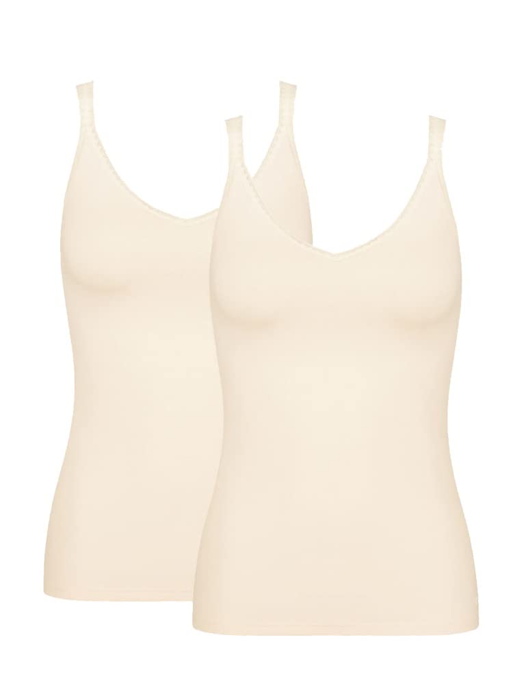 sloggi Go Shirt 01 canottiera donna 2 pezzi cotone