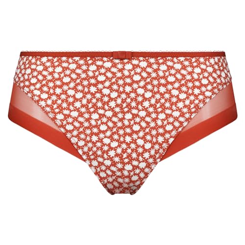 DIM Generous Classic slip donna x1 rosso fiori microfibra XS