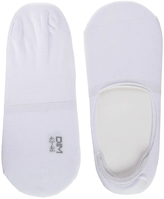 Dim Salvapiedi Uomo Cotone Bianco 39-42 2 Paia