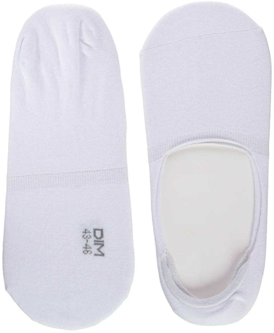 Dim Salvapiedi Uomo Cotone Bianco 39-42 2 Paia
