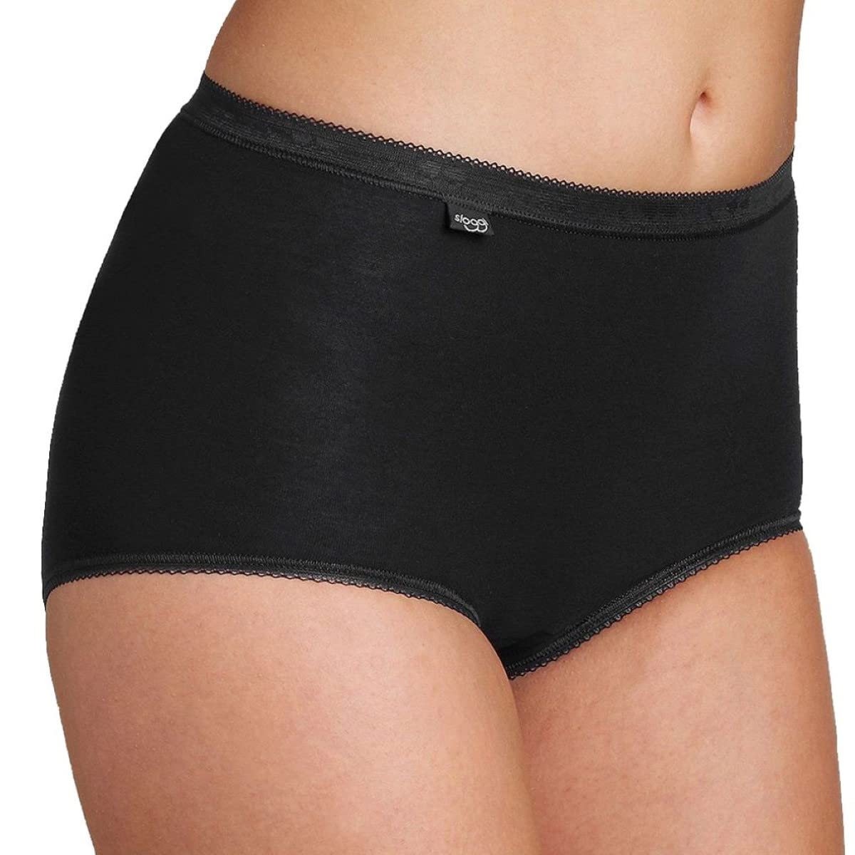 Sloggi Basic+ Slip Donna Cotone x4 Uso Quotidiano