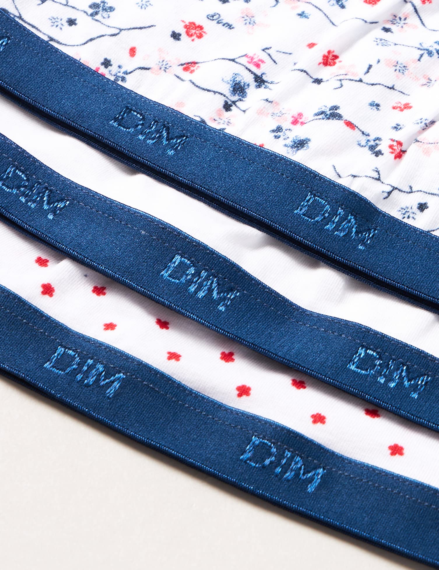 DIM Les Pockets Coton Reggiseno Bambina Pacco da 3