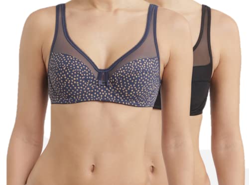 DIM Generous reggiseno donna pacco da 2 coprente