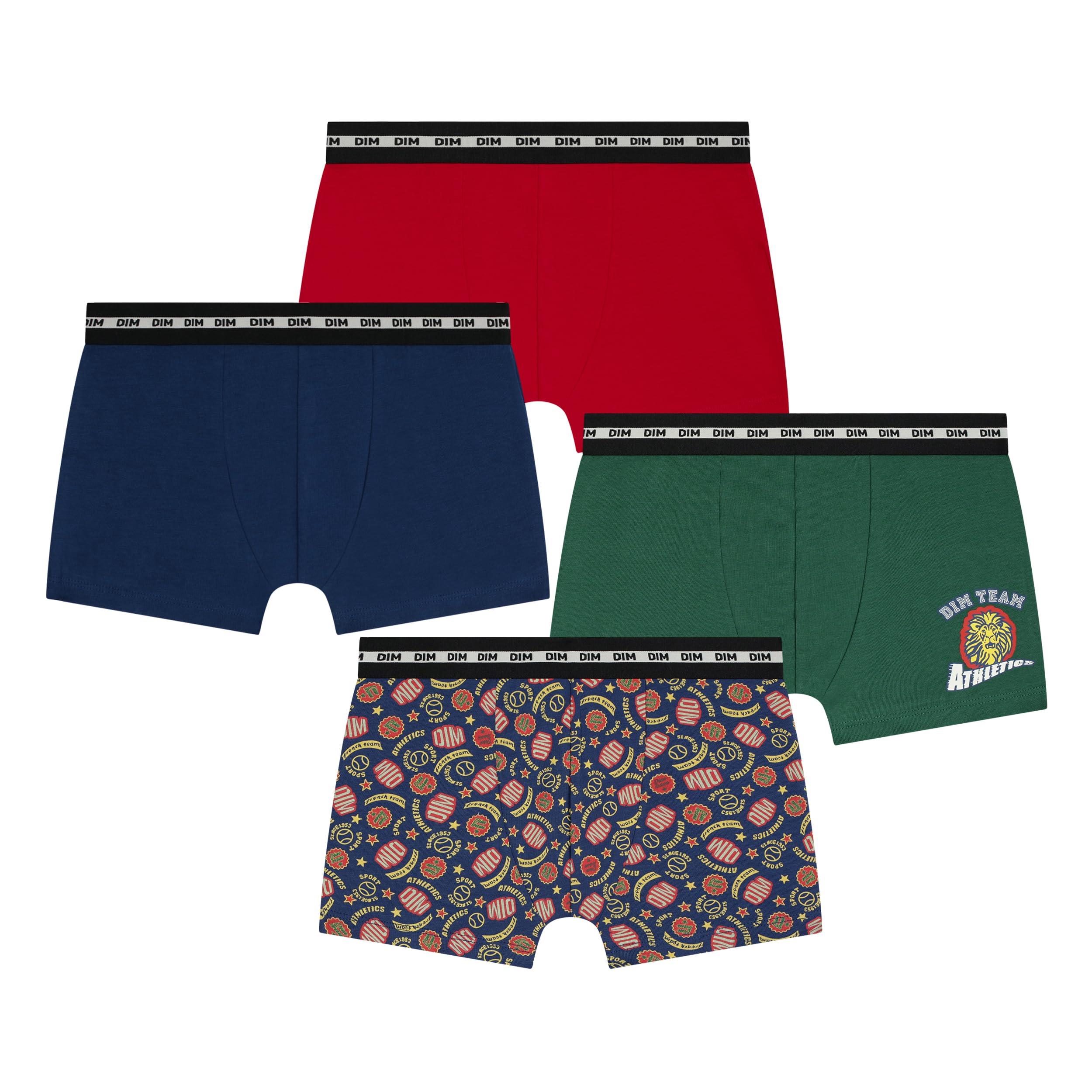 Dim Fashion Brief Bambino x4 Cotone Elasticizzato