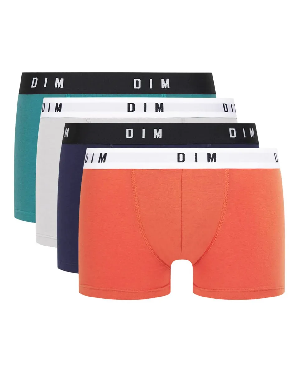 DIM boxer pantalone uomo 4 pezzi cotone elasticizzato