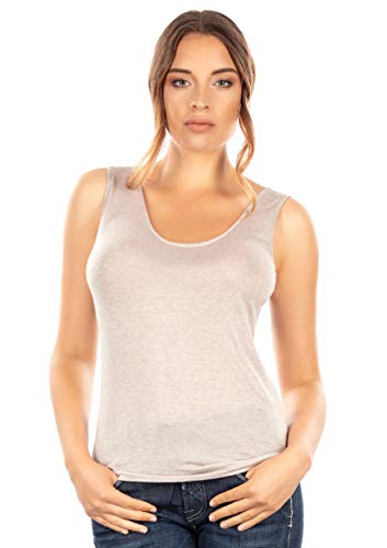 Egi Cashmere Ultra Light canotta noce L-XL calda leggera