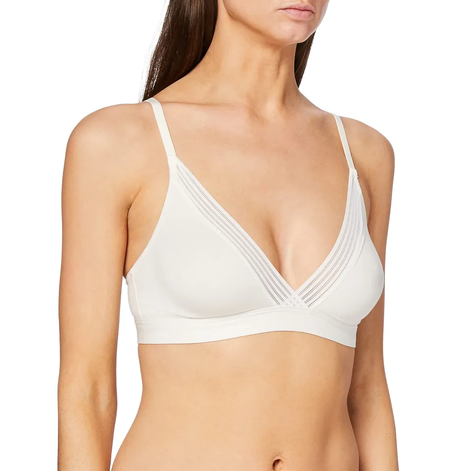sloggi Wow Embrace bralette senza ferretto beige