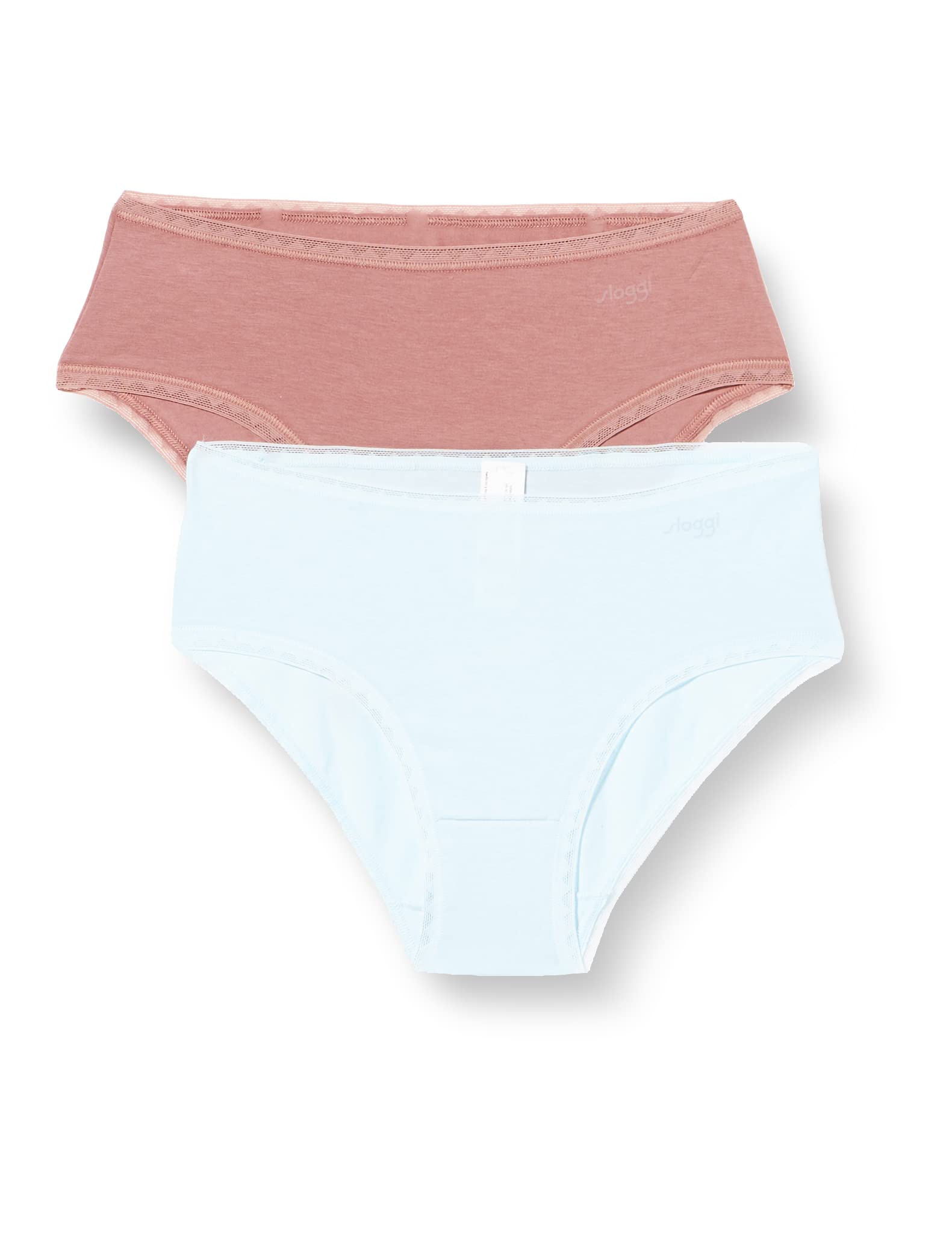 sloggi GO Midi slip donna M 2 pezzi cotone organico