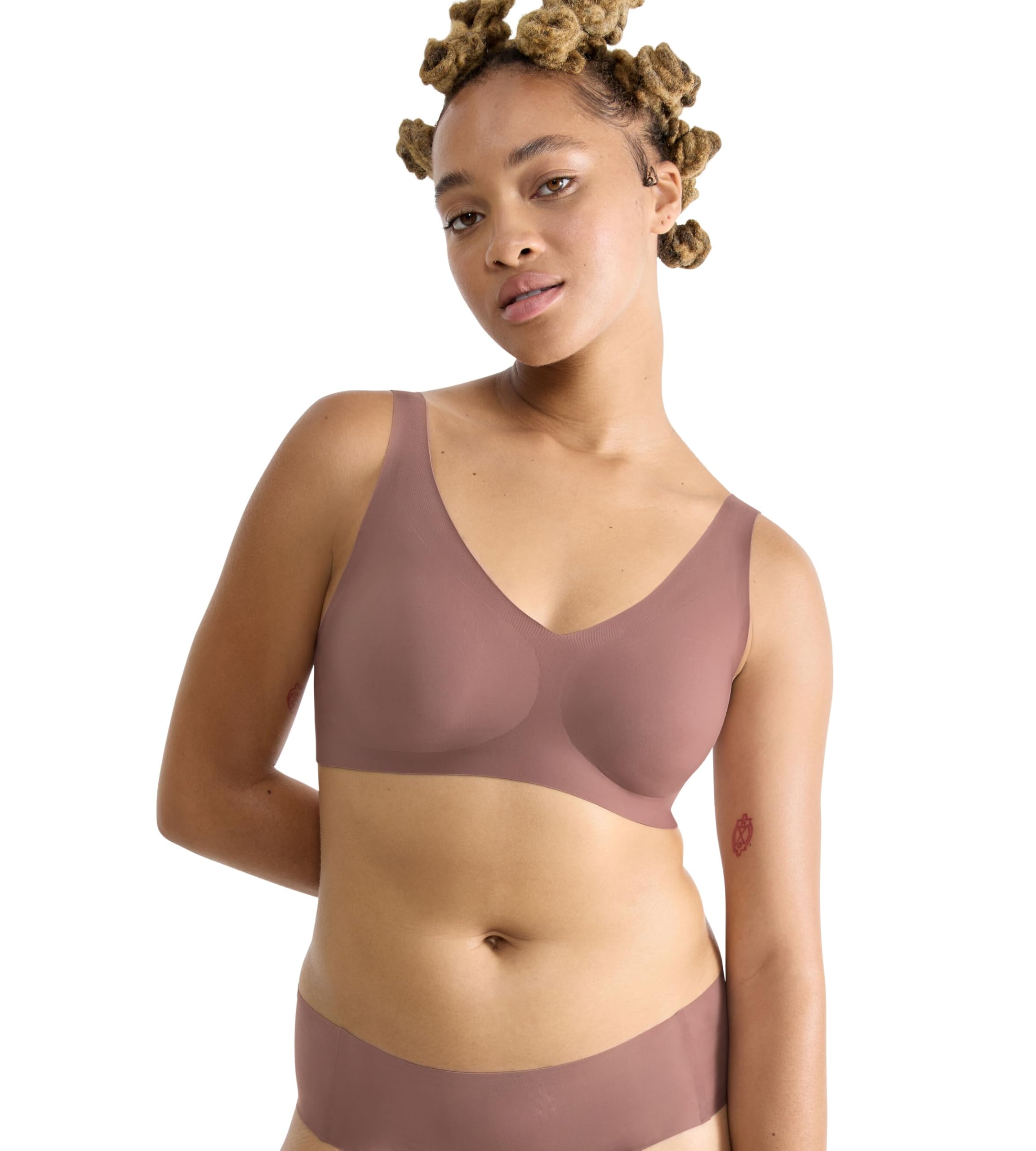 sloggi Zero Feel 2.0 bralette M nero senza ferretto